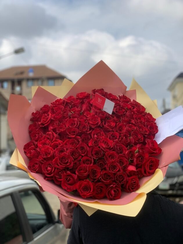 VIP Red Roses Bouquet | Starting From 100 Red Roses - Image 5