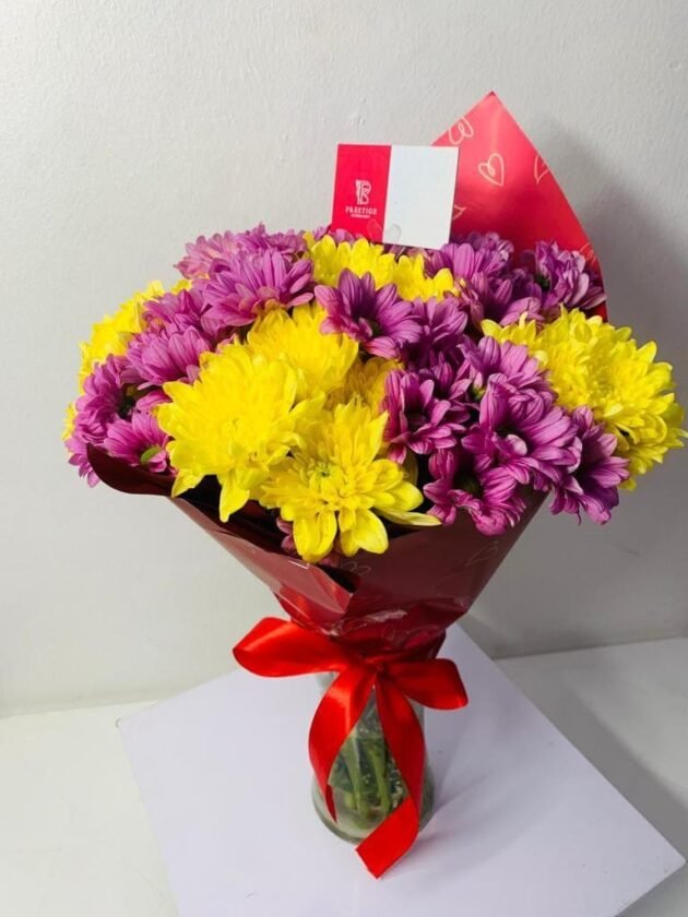 Burst of Joy - Mixed Chrysanthemum - Image 2