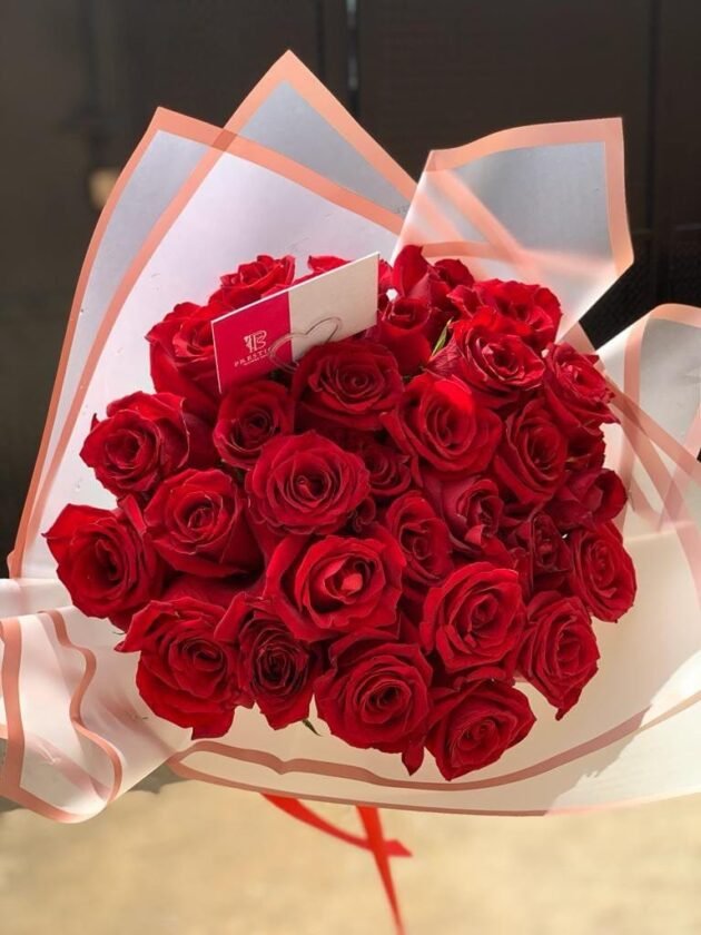 Grandeur Red Roses Bouquet