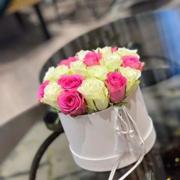 Flower Aura Mixed Roses Box - Image 6