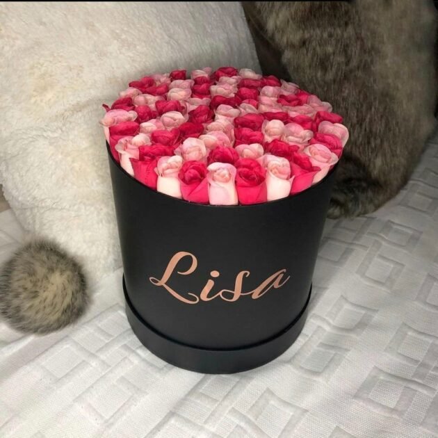 Flower Aura Mixed Roses Box - Image 4