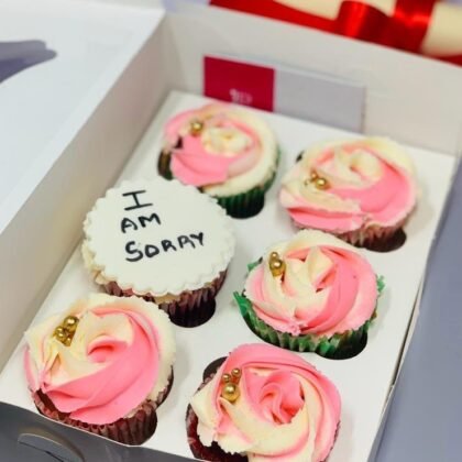 CUPCAKE - Choc, Red velvet or Vanilla
