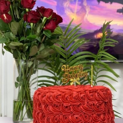 CAKE 102 - Yummy Rose Cake