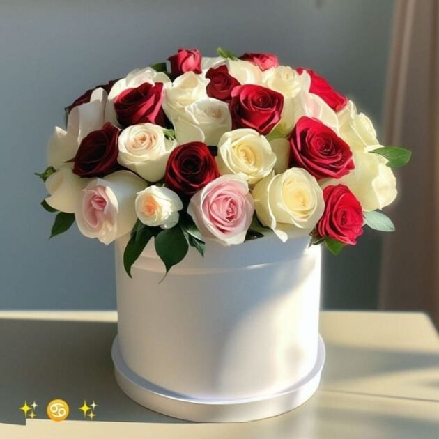 Flower Aura Mixed Roses Box - Image 7