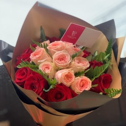 PFS Blossom Bouquet - 2-3 Circular Rose Arrangement