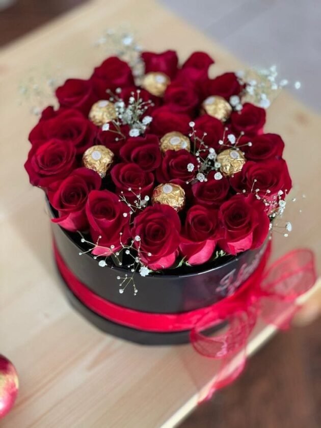 Opulence Box - Roses and Chocolate Arrangements - Image 2