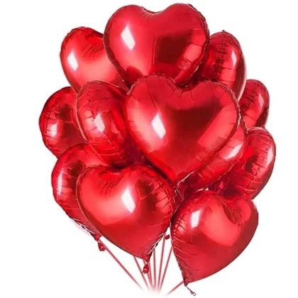 Heart Shaped Balloons in Lagos | Romantic Gifts | Prestige Flower Shop