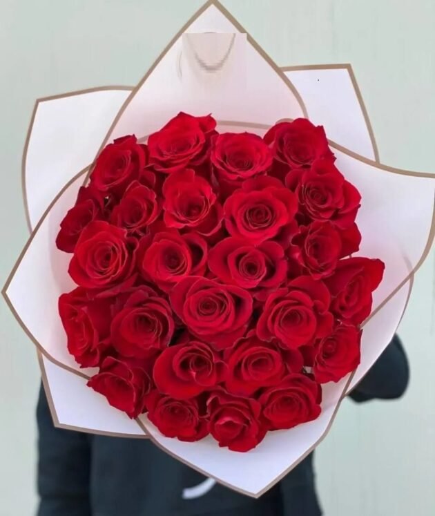 Grandeur Red Roses Bouquet - Image 2