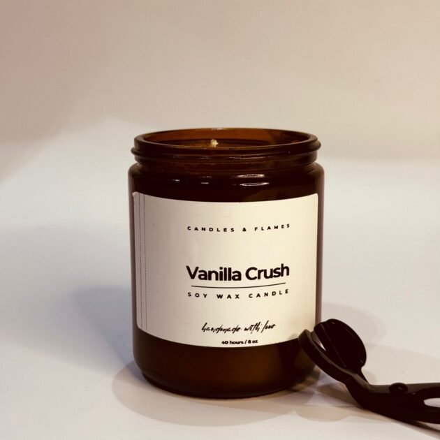 Scented Candles - Vanilla Crush , Morning Coffee and/or Sandalwood Bliss
